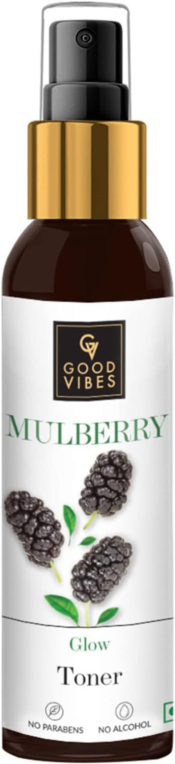 Good Vibes Mulberry Toner - 120 ml - Maintains Skin Elasticity and Keeps Complexion Healthy and Refreshed