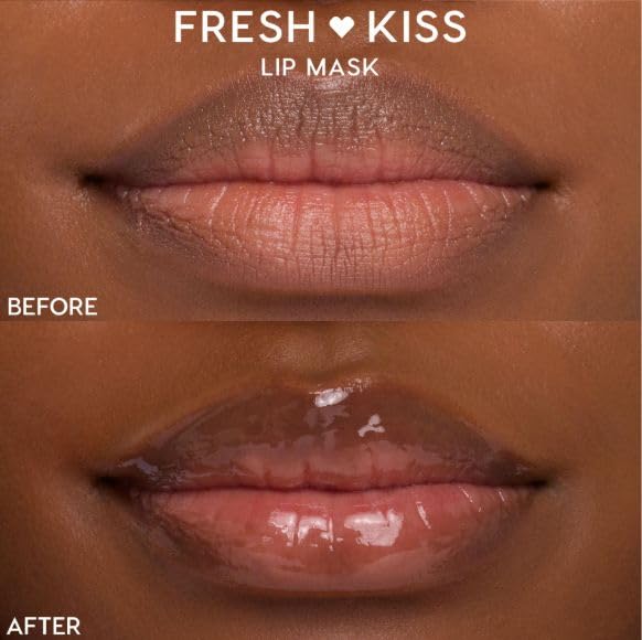 ColourPop Fresh Kiss Lip Mask - Leave-On Lip Moisturizer & Overnight Treatment - Replenishes Dry Lips with Shea Butter & Vitamin E - Vanilla Cake (0.28 oz)