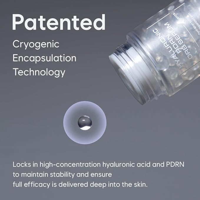 HAUA Hyaluronic PDRN 30,000 ppm Orb Serum, Salmon DNA PDRN, Korean Skincare, Anti-Aging, Skin Repair, Firming, Deep Hydration, Radiance Booster, Wrinkle Care, Gifts for Woman | 1.58 oz
