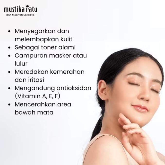 Mustika Ratu, Air Sari, Mawar Putih, 150ml (Pack of 1)