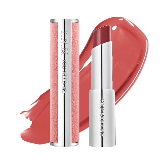 YNM Candy Gloss Balm 3g (11 MELTING FIG, 3g) (+12 colors) K-beauty, Tinted, Color Lipstick Balm, Glossy, Moisture, korean, Jello lips, Non-Sticky and Long-lasting