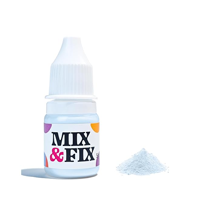 PERMANIA Korean Lash Lift Powder, Super Mix Eyelash Perm Solution Achieve Glue-free for Lash Lift, Salon Use (Only Powder-Blue)