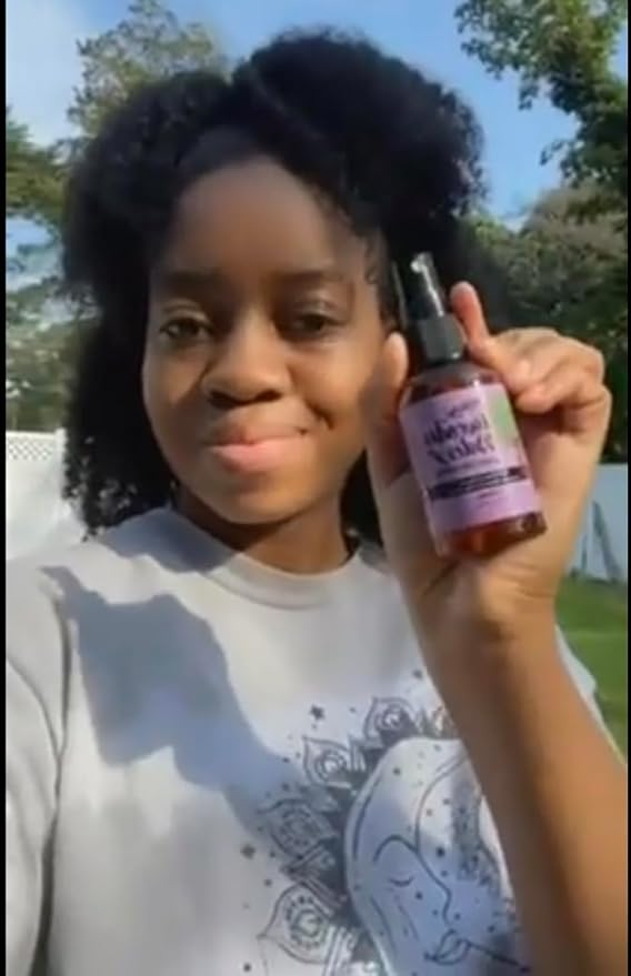 Multiuse Lavender Water Toner Mist for Face, Body, and Hair - Pure Distilled Lavender Water Spray - Soothes and Hydrates Skin, Scalp, Hair, & Nails - 2 oz