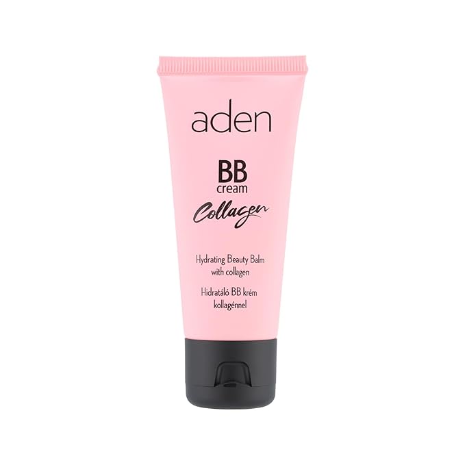 aden BB Cream Tinted Moisturizer with SPF 15–30 ml Hydrating Face Moisturizer with SPF & Collagen - acne BB Cream Foundation & Tinted Sunscreen for face – Natural Coverage Made in Europe 03