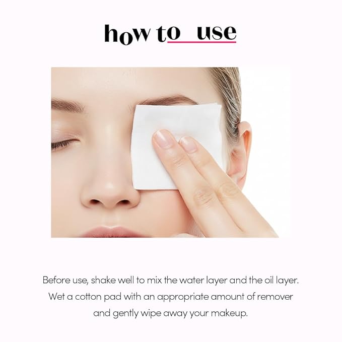 ETUDE Lip&Eye Remover 8.45 fl.oz (250ml) 21AD | Water and Oil Formula for Deep Cleansing | Lip and Eye Makeup Remover for All Types | Gentle Face Cleanser for Sensitive Skin | Korean Skin Care