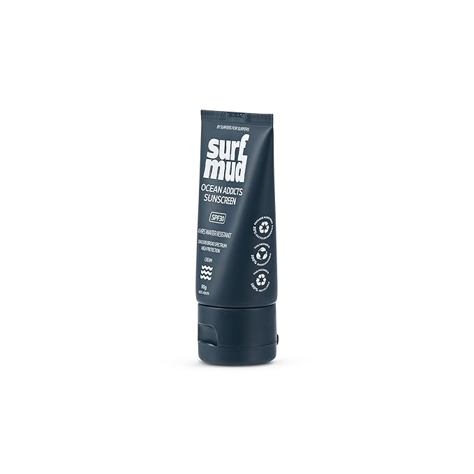 Ocean Addicts SPF30 Sunscreen 50g SURFMUD Australia