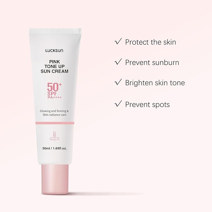 Pink Tinted Skin Tint SPF 50+ PA++++ – Lightweight Sunscreen for a Hydrated Makeup Daily Finish