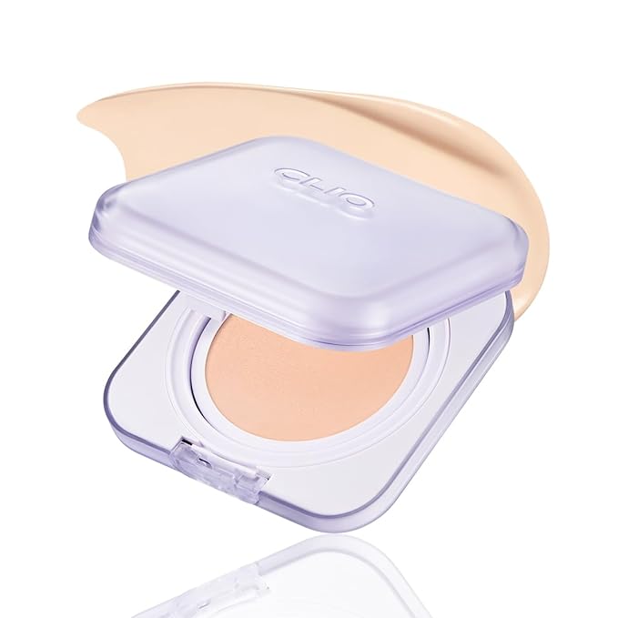 CLIO Kill Cover Mesh Blur Cushion Foundation, Flawless Full Coverage, Pore Blurring for Smooth Skin, Semi-Matte Finish, Long-Lasting, Lightweight, Oil-Control, Korean Foundation (19N PORCELAIN)