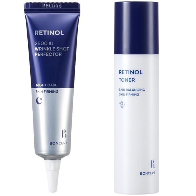 Retinol 2500 IU Wrinkle-Shot Perfector + Retinol 500 IU Toner Bundle