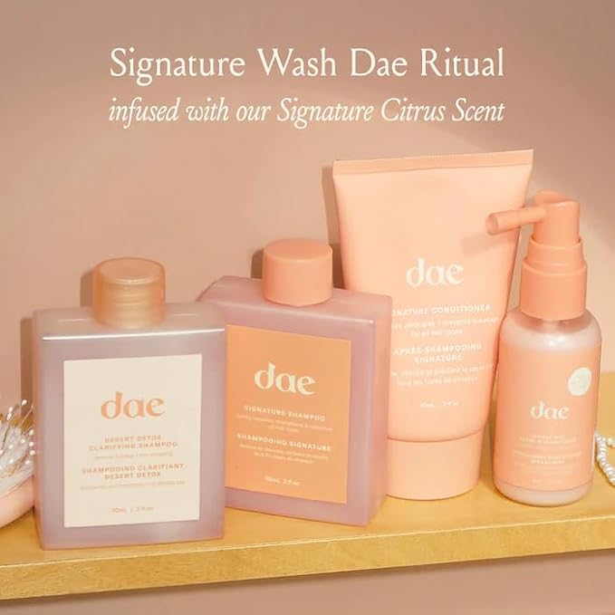 DAE Once Upon a Wash Hair Gift Set (Conditioner, Shampoo, Detox Shampoo, Leave-In Conditioner)