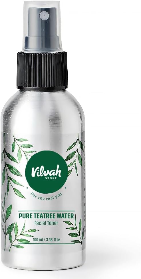 Vilvah Store Teatree Water Facial Toner, 100ml (Pack of 1)