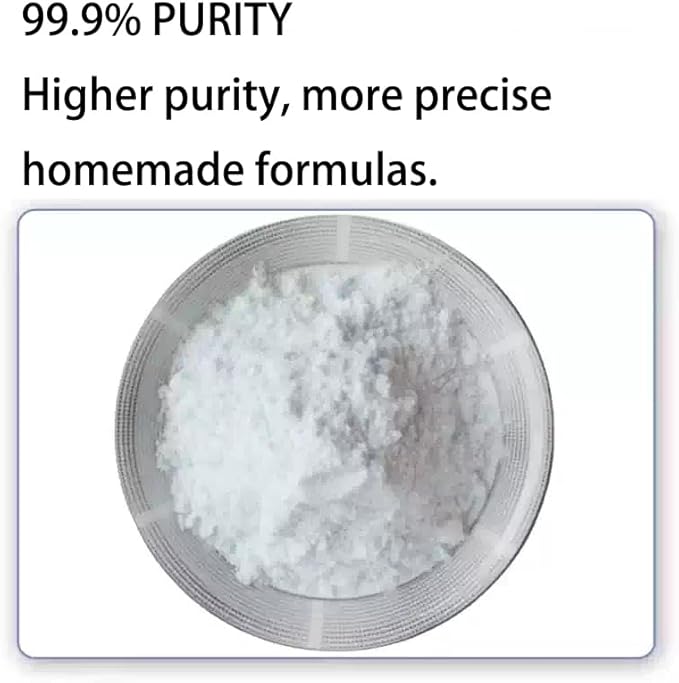 Glycolic Acid Powder 1 Oz/29g – 99% Pure Cosmetic Grade,DIY Skincare Ingredient for Exfoliating Toners, Peels, Masks Serums