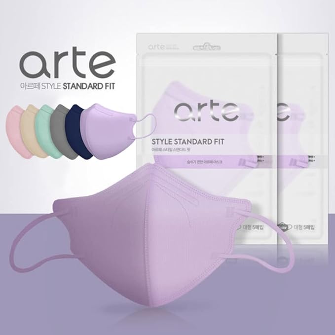 [10 Pcs] Korea Face Mask for Adults – Bird Beak type 2D Protective Health Face Mask for Dust and Smoke – 4-Layer Protective Filter – Ideal Fit for Comfortable Wear - Pink