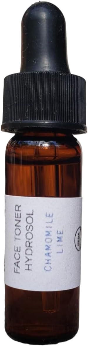 Chamomile Lime Face Toner Sample for Dry Skin - Certified Organic, Raw, Vegan, & Cruelty-Free