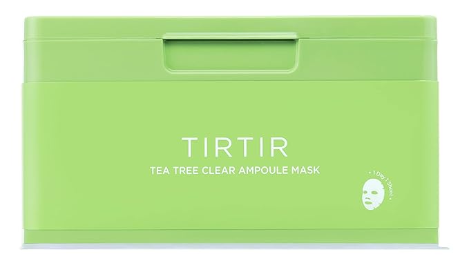 TIRTIR TEA TREE CLEAR AMPOULE MASK 310g*30sheets
