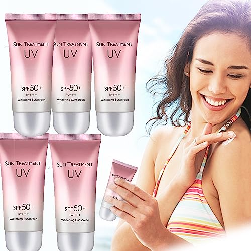 Sunscreen Cream Uv Isolation Spf 50+ (5pcs)