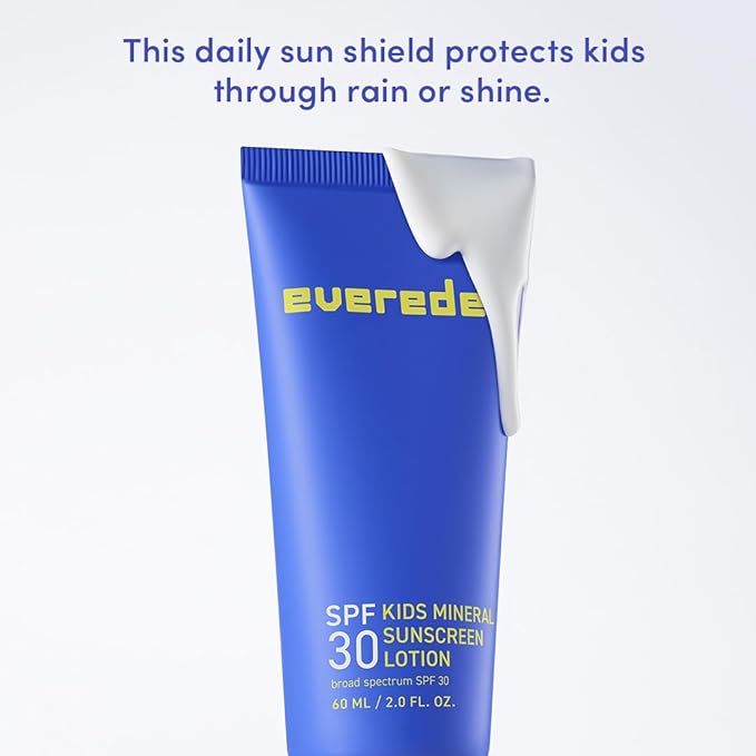Evereden Nourishing Baby Face Cream, 1.7 oz & Premium Sunscreen SPF 30, 2 fl oz. | 2 Item Bundle Set | 100% Mineral Sunscreen with Zinc Oxide | Clean Baby Skincare