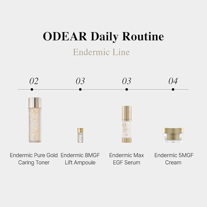 EGF Gold Bead Essence Toner – Lightweight Hydrating Formula with Visible Gold Beads, Collagen & Ceramides for Smooth, Balanced, Radiant-Looking Skin (125ml / 4.22 fl. oz.)