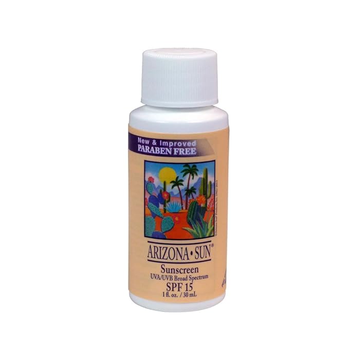 Arizona Sun - Sunblock SPF 15 – 1 oz – Sun Protection Lotion - Oil Free Sunscreen Cream - Face and Body Sun Screen – Sun Block for Outdoors
