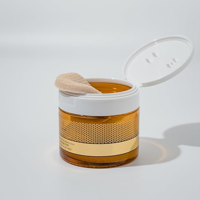 BEICOS Peptide Honey Gold Ampoule Pad – Skin Toner Serum Face Mask Pad 70 Sheets