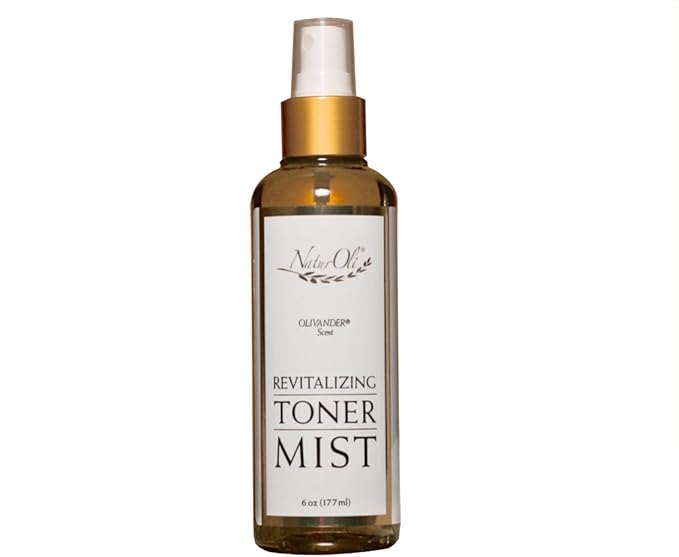 NaturOli Revitalizing Toner Mist - 6 oz. Ideal for facial use. A perfect compliment to your skin care regime or an uplifting refresher anytime. Nourishes, hydrates and closes pores.