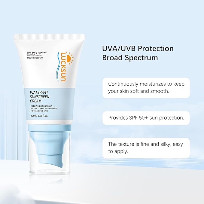 SPF 50 Daily Face Moisturizer Sunscreen with Hyaluronic Acid & Ceramides, Broad Spectrum Sunscreen for Dry Sensitive Skin, Non-Greasy Hydrating Lotion (2)
