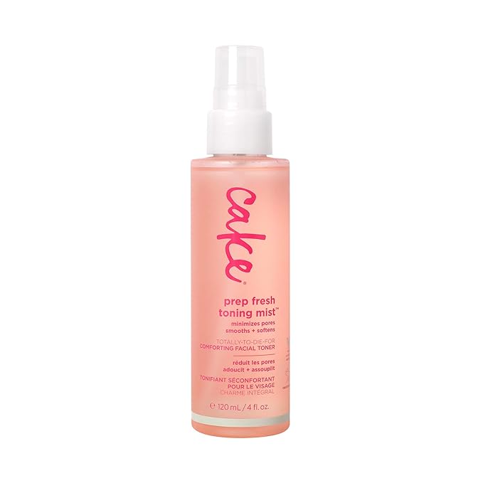 Cake Beauty Prep Fresh Facial Toning Mist, 4 Ounce