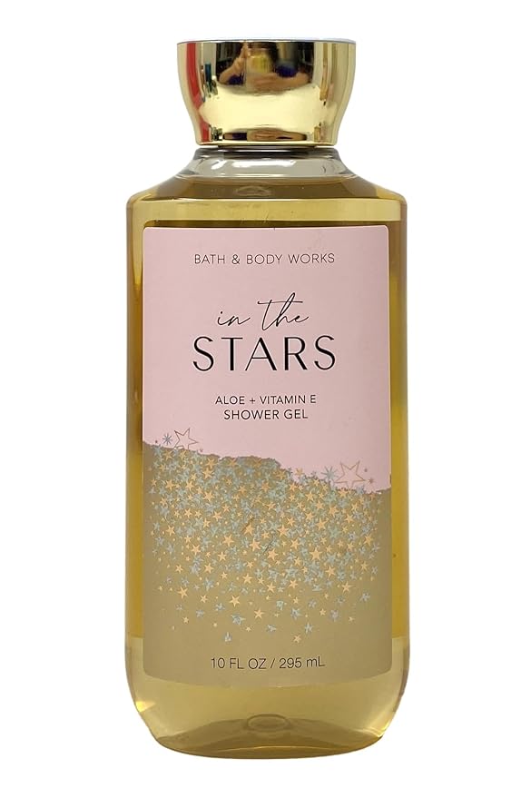 Bath & Body Works In The Stars Gift Bag Set - Mist ,Body Cream, Shower Gel and hand cream with a Himalayan Salts Springs Sample Soap
