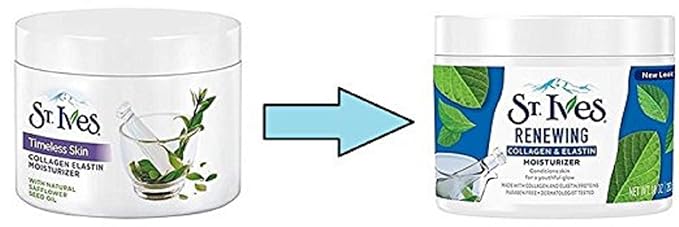 St. Ives Renewing Collagen & Elastin Moisturizer, 10 oz (Pack of 2)