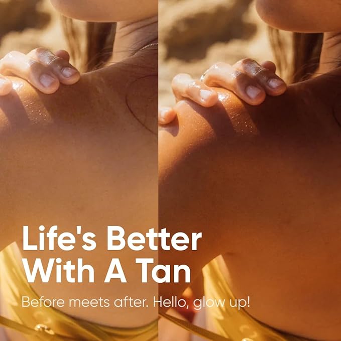 Tanning Club - Royal Tanning Balm - Hydrating Gel with Jojoba and Coconut Oil - Botanical Outdoor Sunscreen - 100 ml