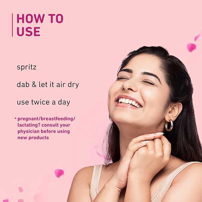 DRD Bulgarian Valley Rose Water Toner with Hyaluronic Acid & Rose Extracts Soothing for All Skin Types 100Ml