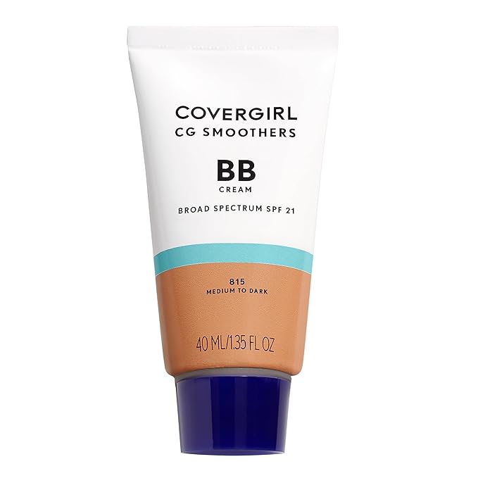 COVERGIRL SmoothersLightweight BB Cream Medium to Dark 815, 1.35 Ounce (packaging may vary)