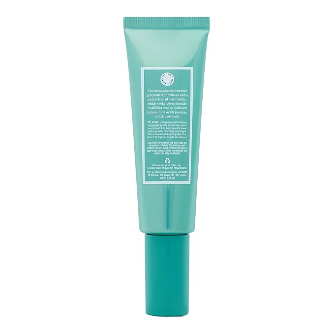 Naturium Niacinamide Gel Cream 5%, Face Moisturizer & Hydrating Skin Care for Healthier-Looking Dewy Skin, 1.7 oz