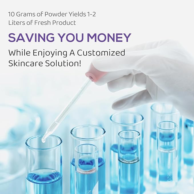 Glycolic Acid Powder 1 Oz/29g – 99% Pure Cosmetic Grade,DIY Skincare Ingredient for Exfoliating Toners, Peels, Masks Serums