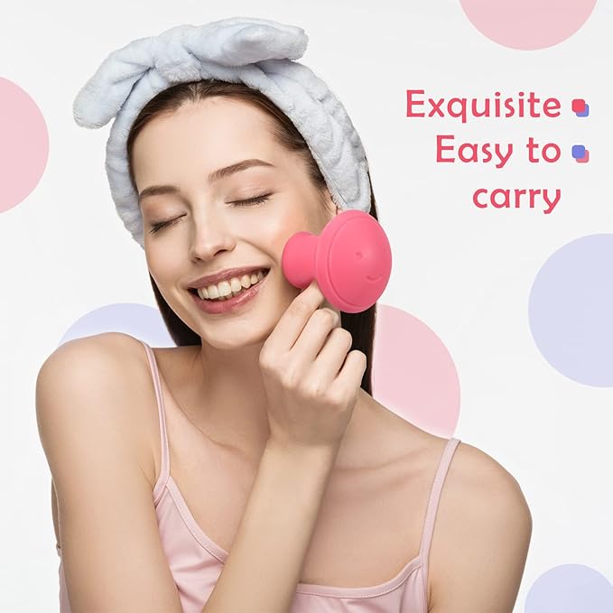 4 Pieces Face Exerciser Facial Yoga for Skin Tighten Firm Jaw ExercisercReducer Double Chin Breathing Device Neck Toning Face Slimming Trainer Tool for Women Lift Skin and Tone