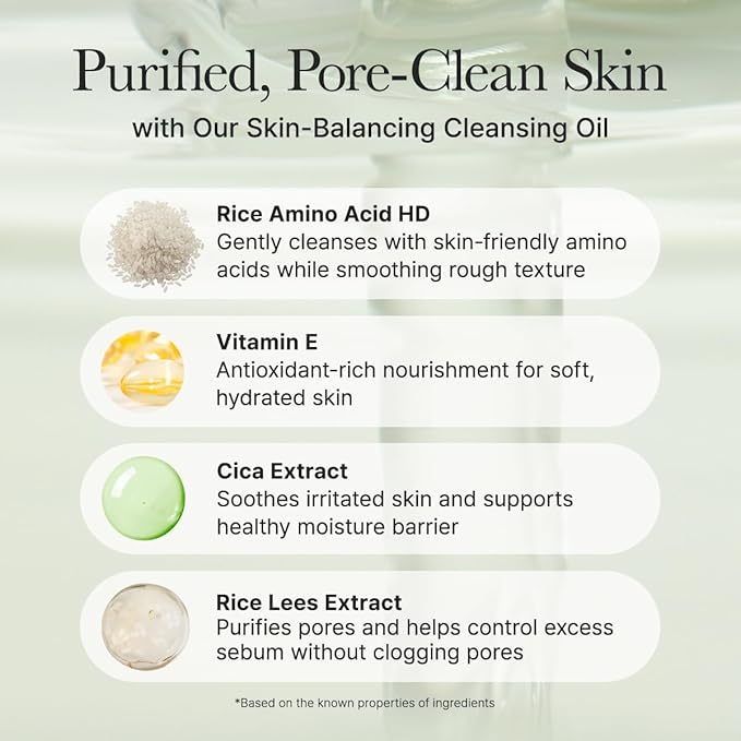 ARENCIA Pore Melt Mochi Makeup-Removing Cleansing Oil, Non-Comedogenic, Rice Amino Acids HD, Vitamin E, Cica, & Ceramide, 6.76 fl oz (Pack of 2)