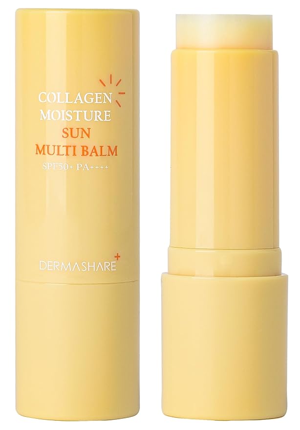 Collagen Sun Grow balm SPF50 Brightening &Hydrating UV Shild for Glowing Skin Anti-Aging Korean Skincare 11g(0.38oz)