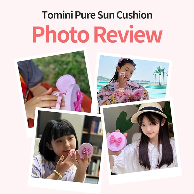 TOMINI Pure Sun Cushion (Light Pink)