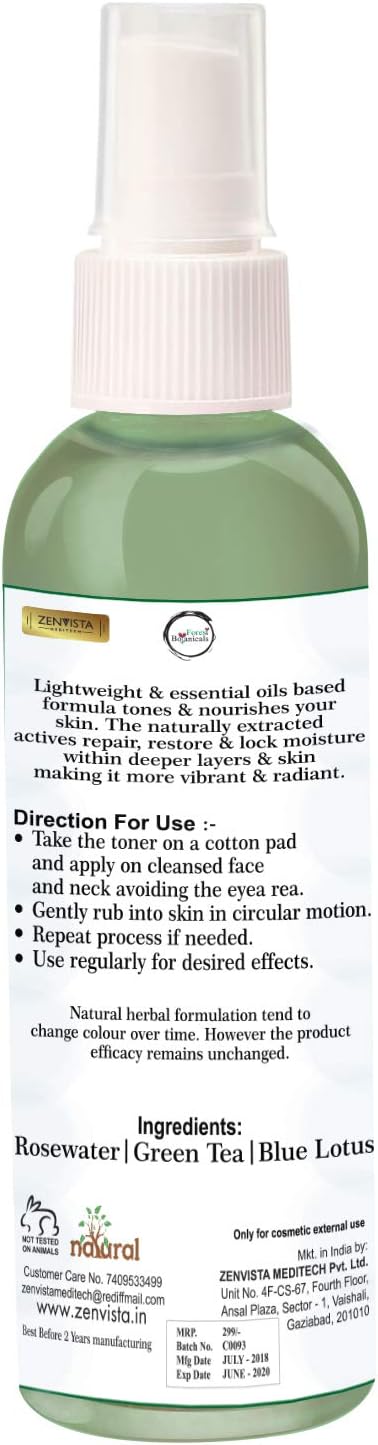 Zenvista Forest Botanicals Pure Purifying Toner With Green Tea (100ml)