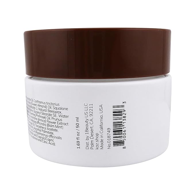 Waxness Kaz The Balm Soothing Skin Recovery Balm for Post Wax Care & Dry Skin 1.69 fl oz (50 ml) – Professional Skin Care – Made in USA