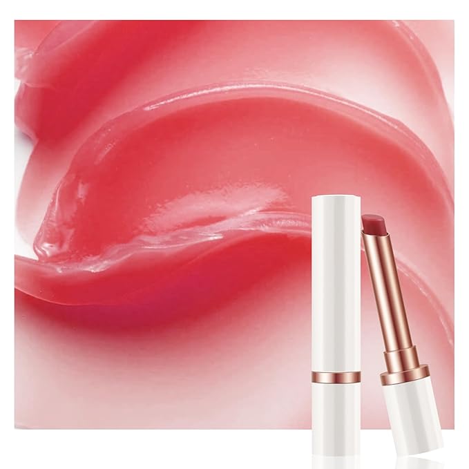 Boobeen Lip Balm Stick, Lip Balm Cream for Dry Cracked Lips, Temperature Color Change Lip Gloss, Long Lasting Lip Moisturizer for Women, Buildable Lip Color