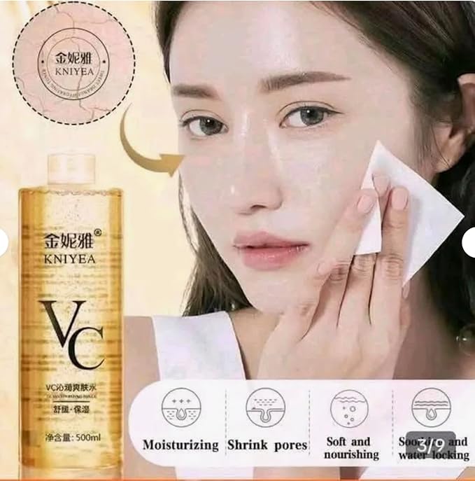 VC Toner Refreshing Hydrating Water for All Skin Types - 500ml