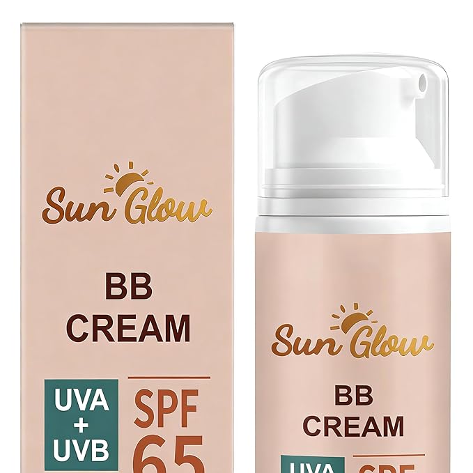 Bb Cream Foundation, Spf 65+ Makeup, Nourishing Foundation with Moisturizing Formula, Cosmetics with Lightweight Coverage, Beauty Products, Bb Cream for Summer Swimmers Athletes Travel