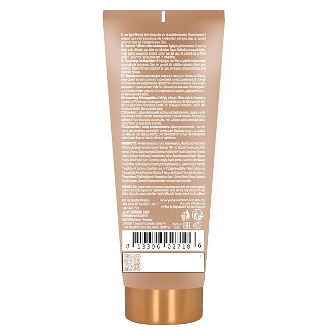 Devoted Creations Sun Lotion with Shimmer Ultra Glittering and Instant Bronze 6.76 oz (2-Pack)