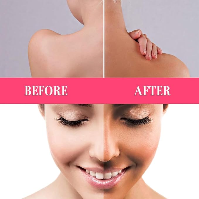 Sunless Tanning Drops To Drink, Drinkable Sunless Tanning Drops, Moisturizing Bronzing Tanner for Face & Body, Toxin Free Tanner for Fake Tan