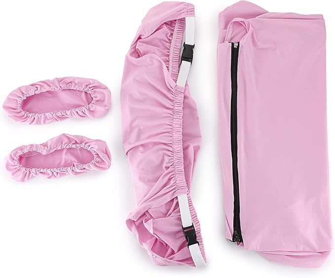 BTSKY Ergonomic Office Computer Game Chair Slipcovers Stretchy Polyester Covers for Reclining Racing Gaming Gaming Chair No Chair Included(Pink)