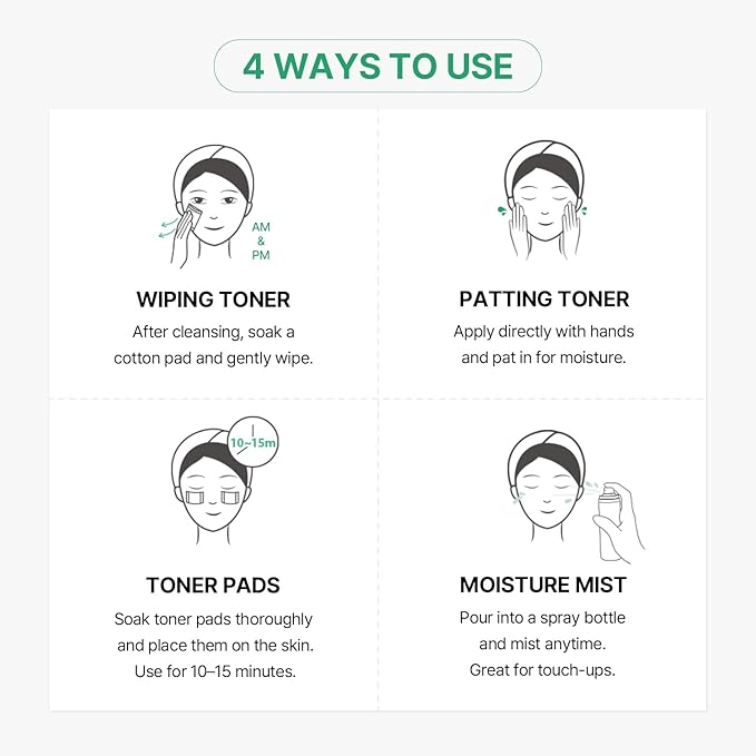 Make P:REM Safe Me. Relief Essence Toner, Quick and Deep Hydrating Face Toner, All Skin Types, 24-Hour Moisturizing, EVE Vegan, Korean Skin Care (6.76 fl oz, 200ml)