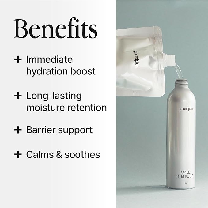 SOS Witch Rescue Mist (Refill) - 80% Witch Hazel Toner with Cica for Redness Relief, Calming Silver Spray for Sensitive Skin, Korean Skin Care (15.22fl oz)