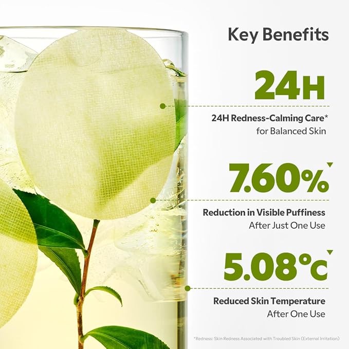 TIRTIR Matcha PDRN Toner Pad | Double-Sided Pad for Refine and Hydration, 10,000ppm Vegan PDRN & 2% Niacinamide, Instant Redness Relief, Daily Calm Soothing Exfoliator, 70 Pads (Pack of 1)