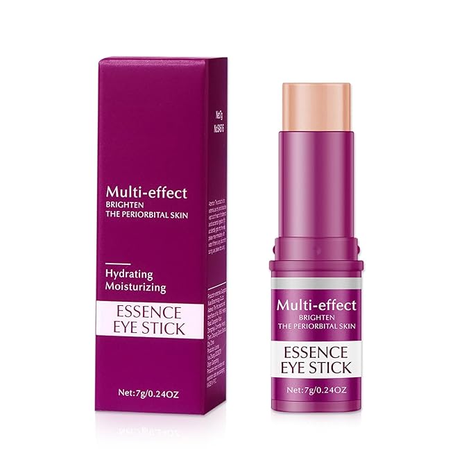 Multi Balm Stick, Moisturizer Stick for Eyes, Face, Neck, Collagen Moisturizer, Wrinkle Core Sticks, Firming Hydrating, Shea Butter & Vitamin E for Makeup Base and Skin Care 0.24 Fl Oz